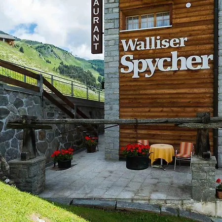 Swiss Chalet-style Walliser Spycher Riederalp