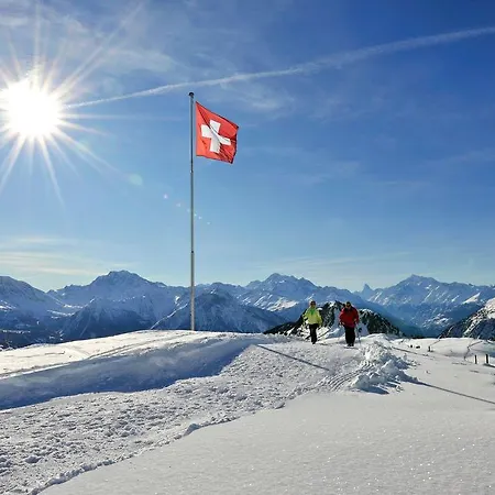 Swiss Chalet-style Walliser Spycher Hotel Riederalp