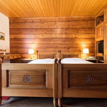 Swiss Chalet-style Walliser Spycher Hotel