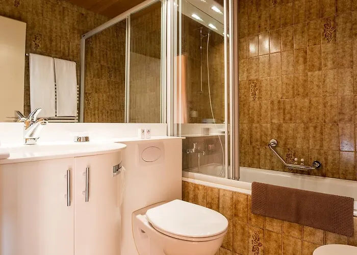 Swiss Chalet-style Walliser Spycher מלון 3*