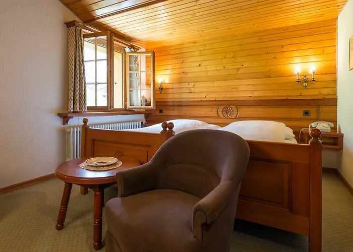 מלון Swiss Chalet-style Walliser Spycher