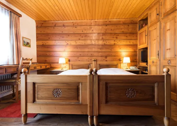 Swiss Chalet-style Walliser Spycher Hotel